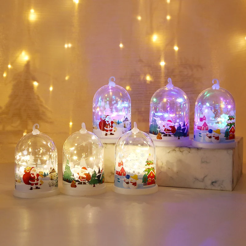 LED Weihnachtsbeleuchtung Glaskuppel