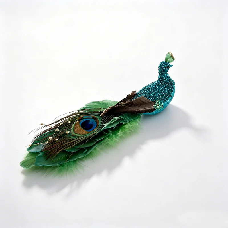 Elegante Feder-Dekoration