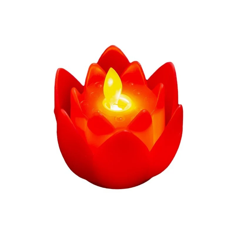 LED Lotuskerze