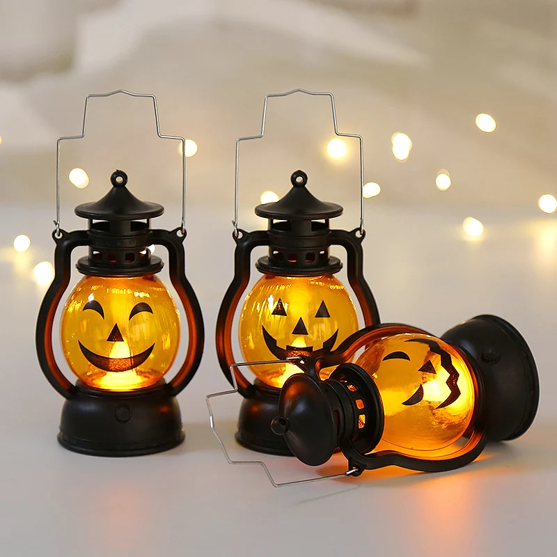 Gruselige Halloweenlaterne