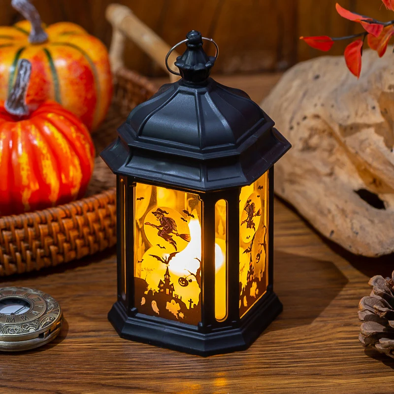 Gruselige Halloween Deko-Laterne