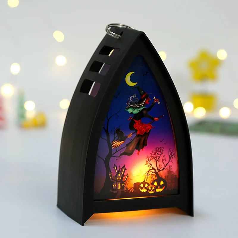 Gruselige Halloween Deko-Lampe