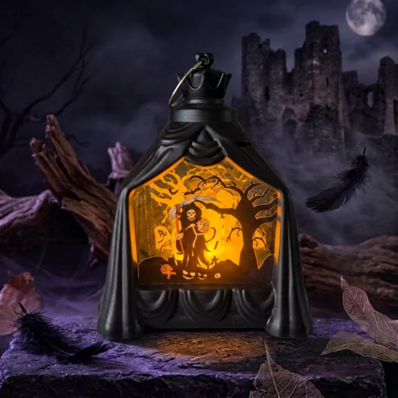 Gruselige Halloween-Laterne