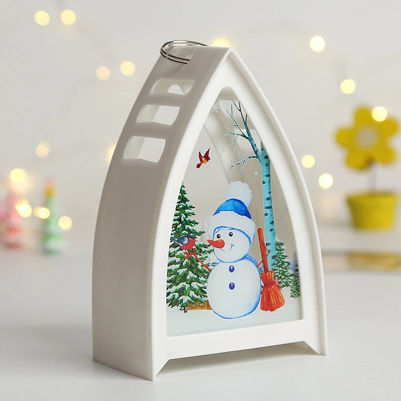 Dekorative Winterlaterne