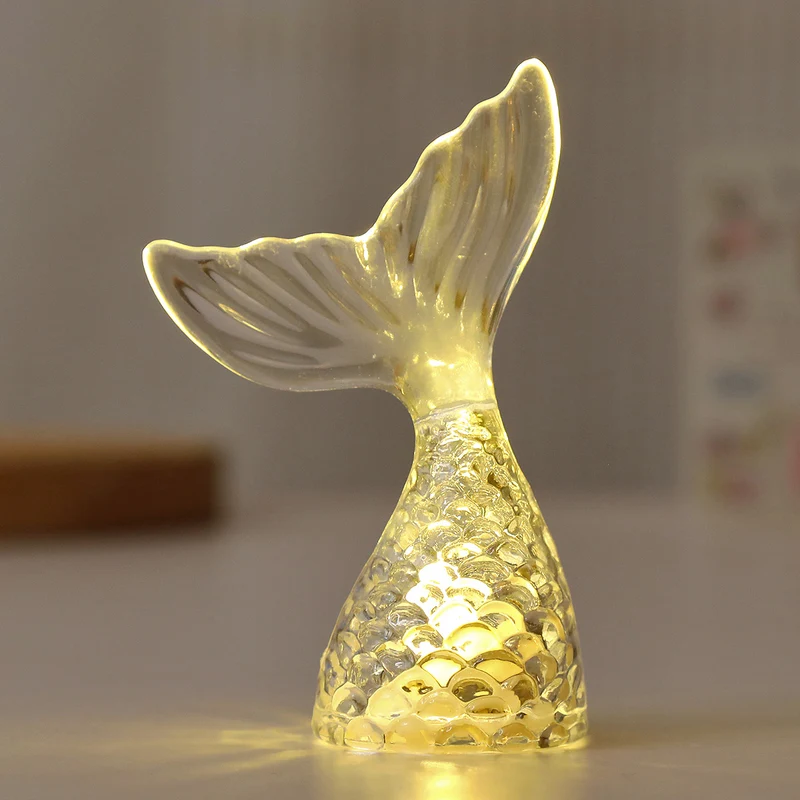 Dekorative Meerjungfrau Tischlampe