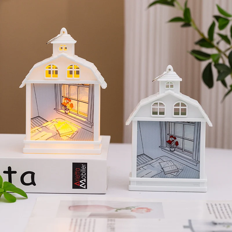 Dekorative LED-Hauslaterne