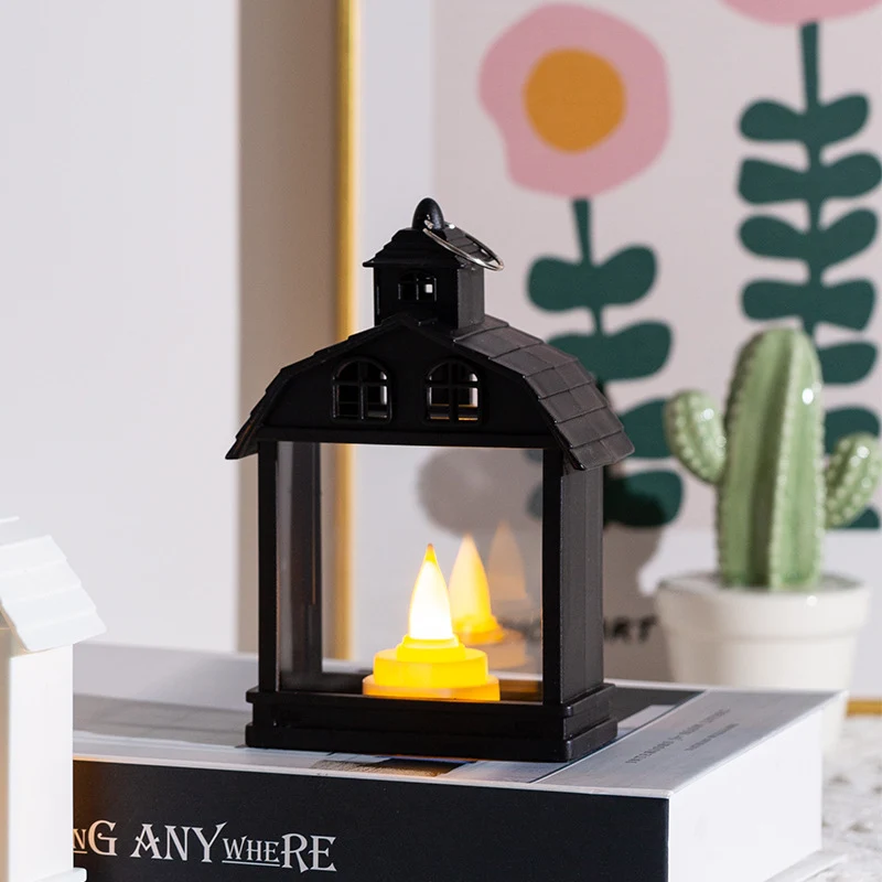 Dekorative Laterne im Hausdesign