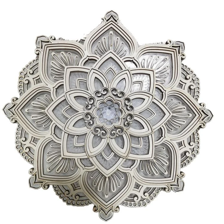 Aufwendige Mandala Wanddekoration