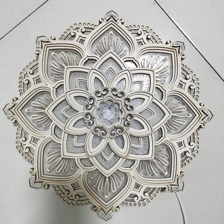 Aufwendige Mandala Wanddekoration