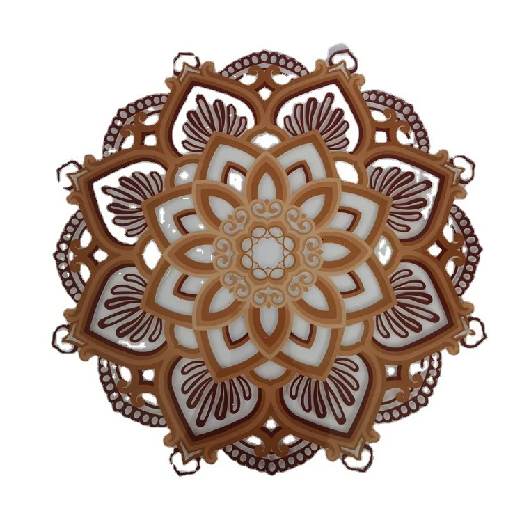 Aufwändig handgefertigtes dekoratives Mandala