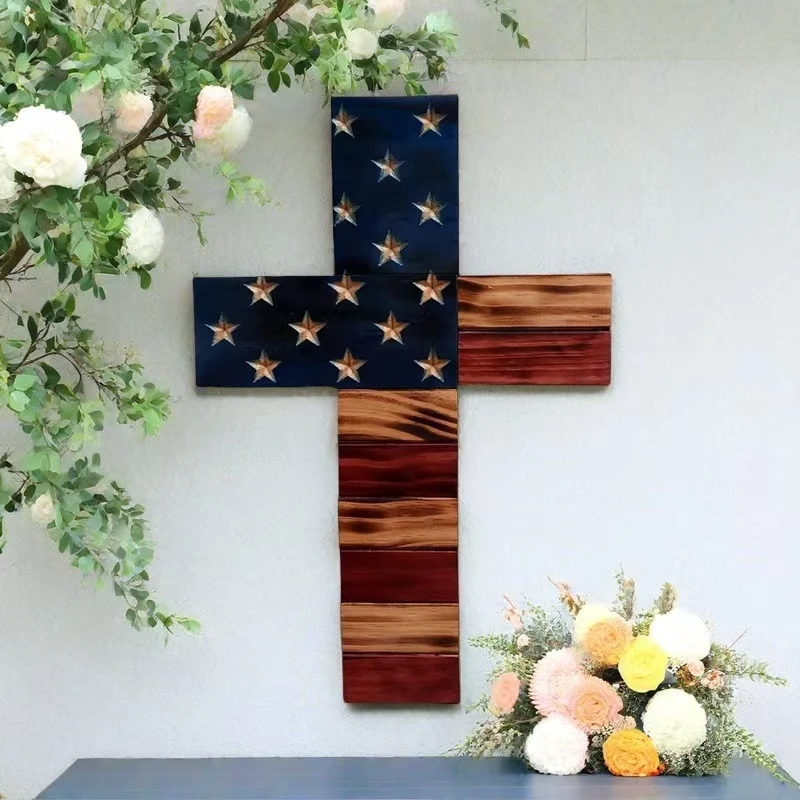 Inspirierendes Holz Wandkreuz