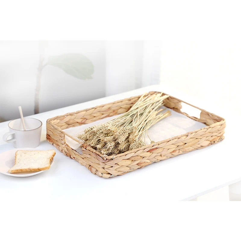 Woven Decorative Serving Tray Karnz