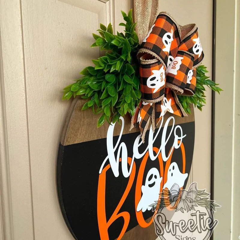 Halloween-Thema Willkommensschild