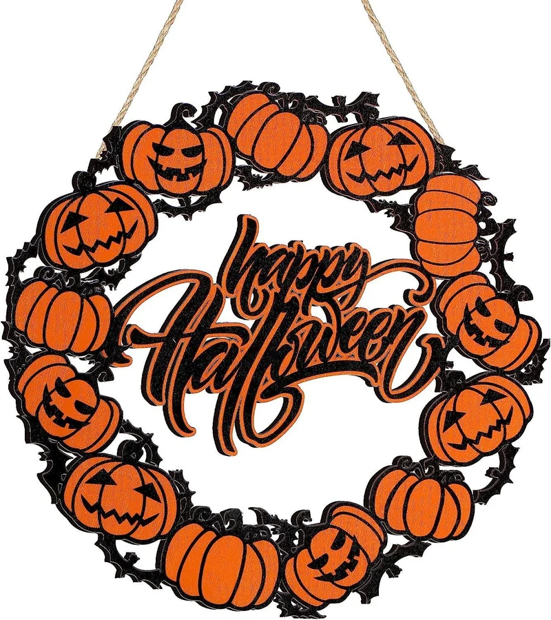 Halloween Dekorative Wandschild