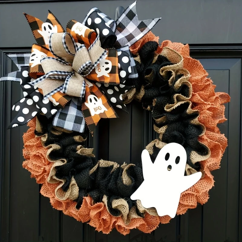 Festlicher Halloween Türkranz