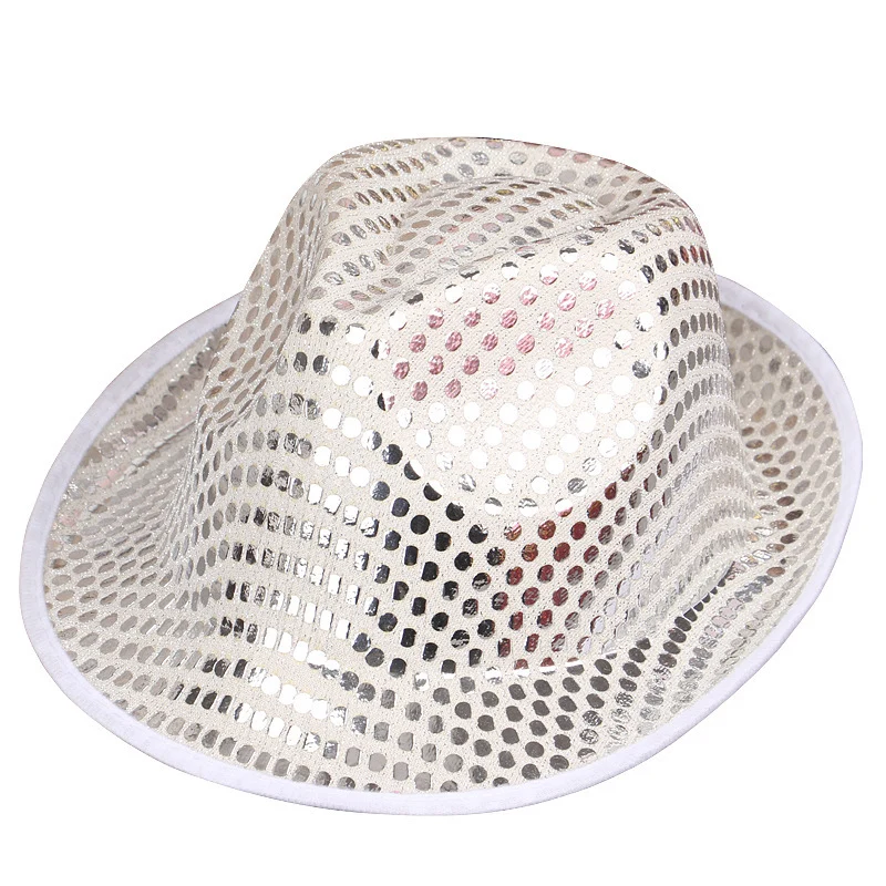 Schimmernder Party Fedora Hut
