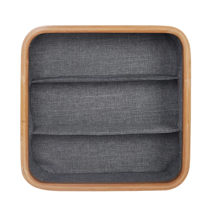 Multi-Sektionales Bambus-Storage-Tablett Karnz