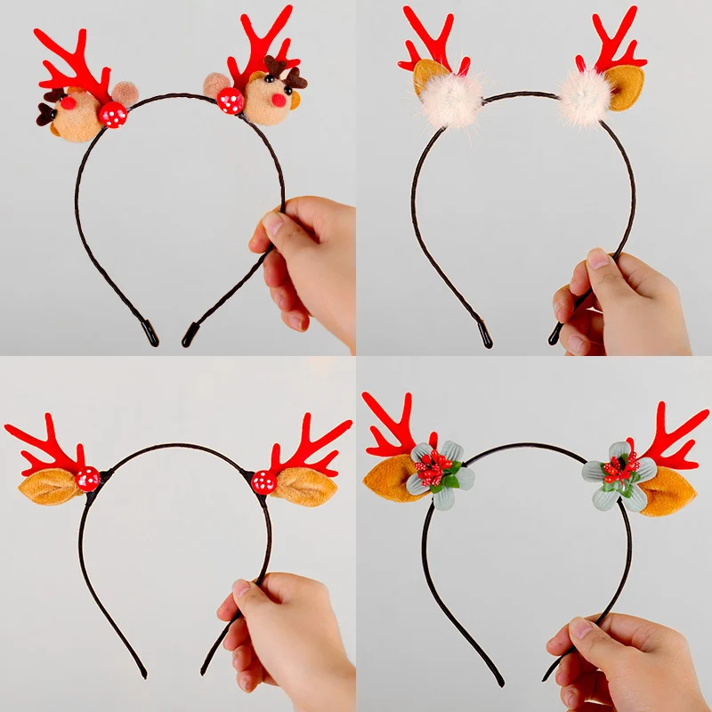 Festliche Rentiergeweih-Haarband