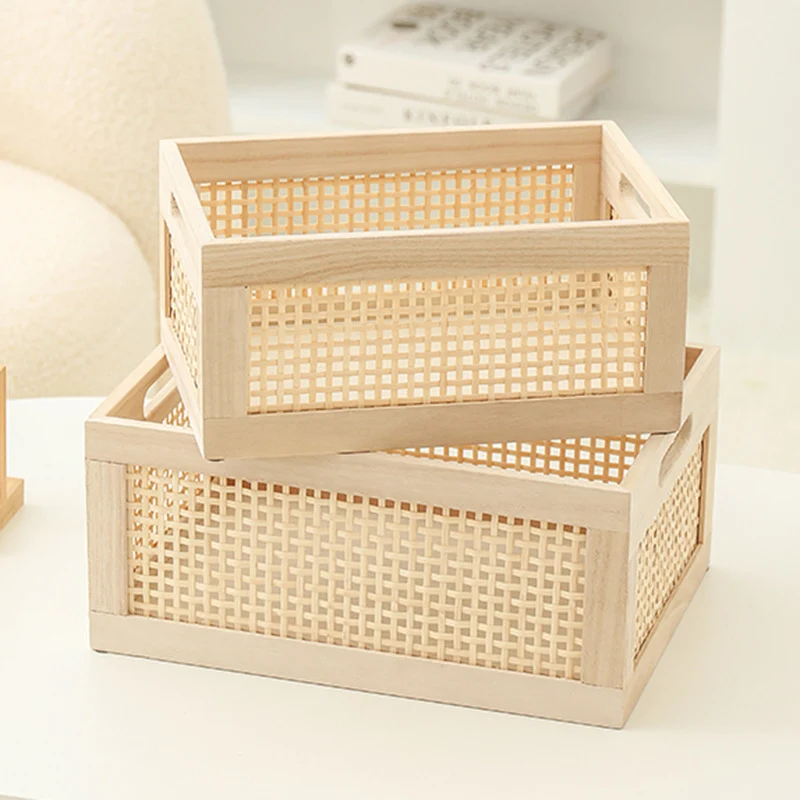 Artisan handgewebte Lagerkiste Karnz