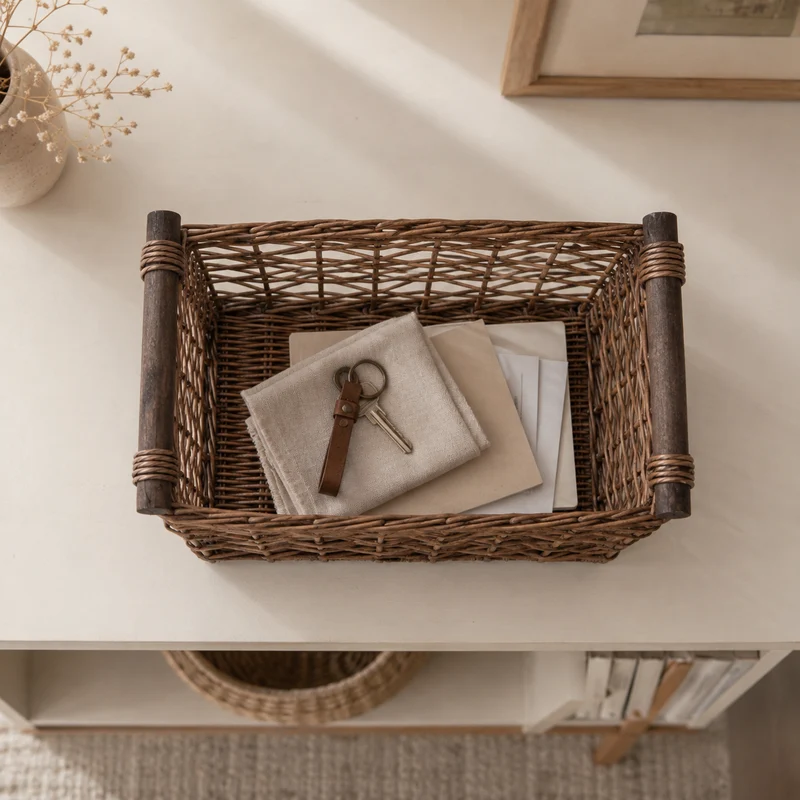 Home Storage Woven Basket Karnz
