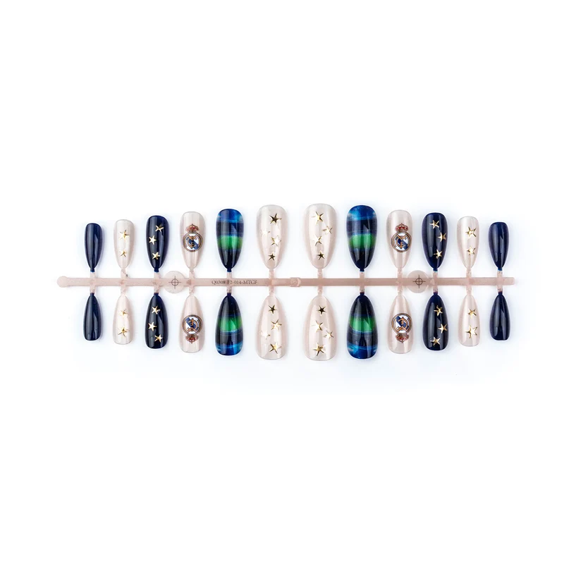 Sport-Themen Press-On Nail Art Set