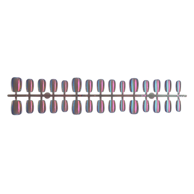 Iridescent Press-On Nagelkunst Set