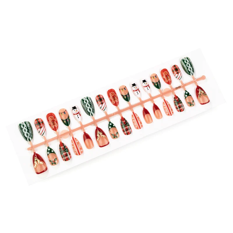 Urlaubs-Themen Press-On Nagelkunst Set