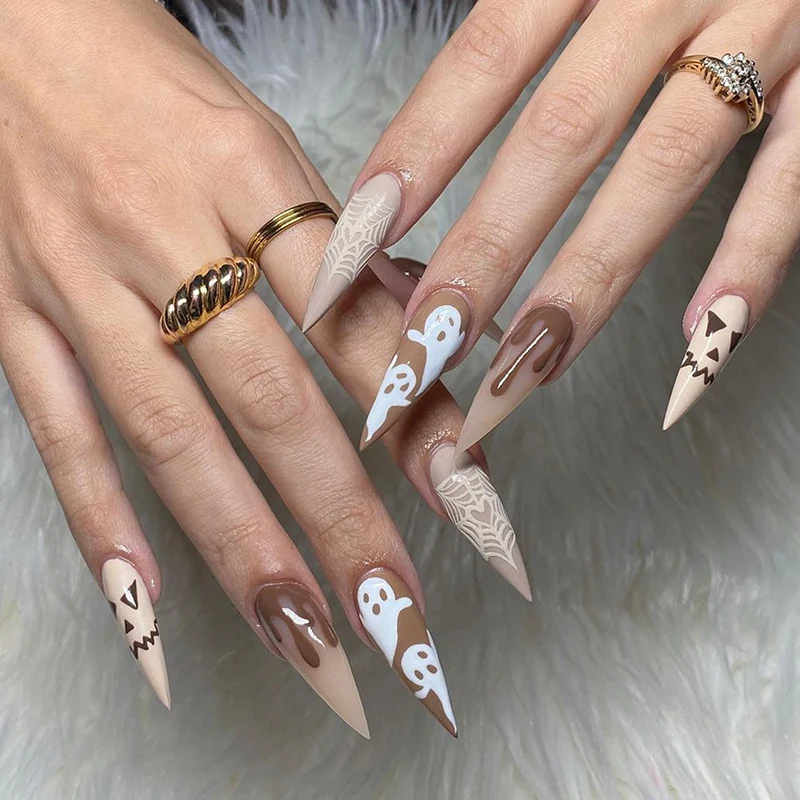 Themen-Halloween-Press-On-Nagelkunst-Set 1790636734