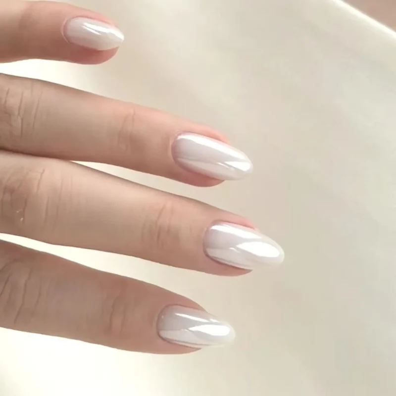 Premium Glänzende Nagelerweiterungen