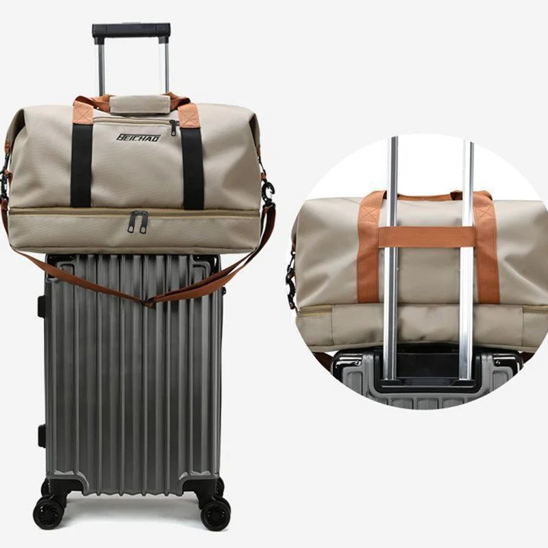 Haltbare Mehrfach-Taschen Reise-Duﬀel-Tasche Karnz