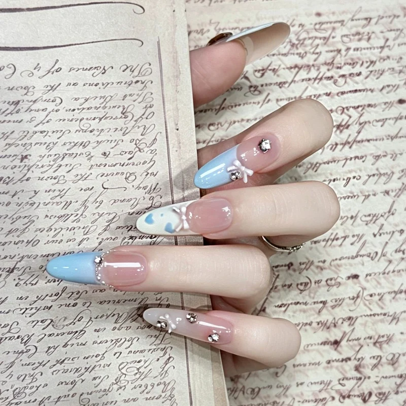 Premium dekorative Press-On Nagelverlängerungen