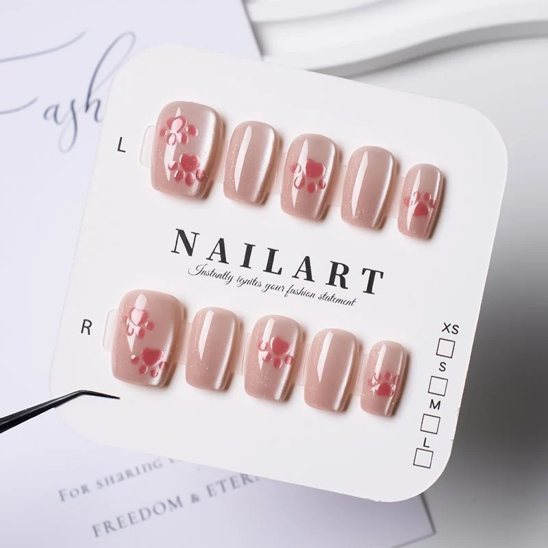 Stylisches Press-On-Nagelset
