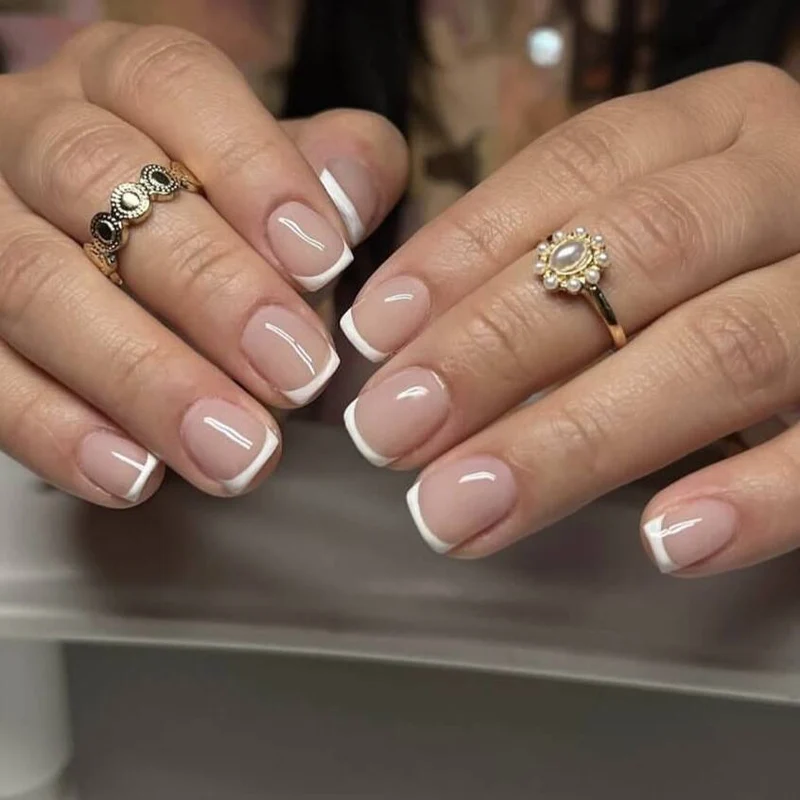 Stylische dekorative Nagelkunst