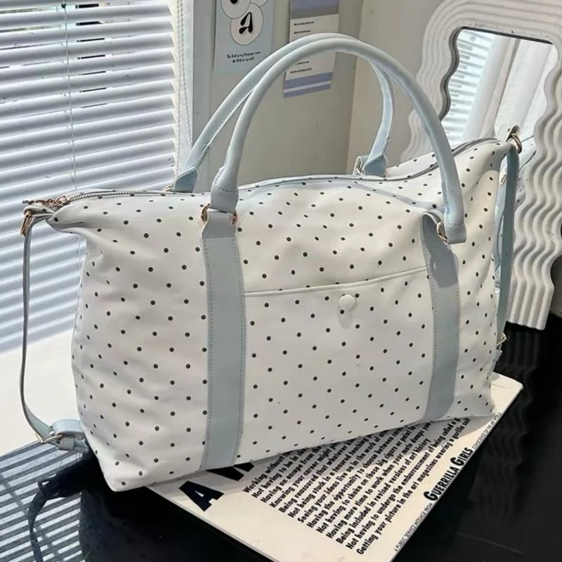 Damen gepunktete Reisetasche Karnz