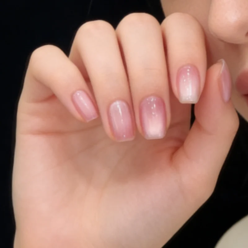 Funkelnde Ombre Nagelverstärkungen