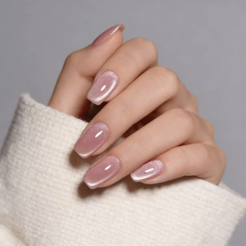 Funkelnde Ombre Nagelverstärkungen