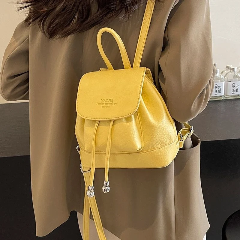 Damen Chic Mini Rucksack Tasche Karnz