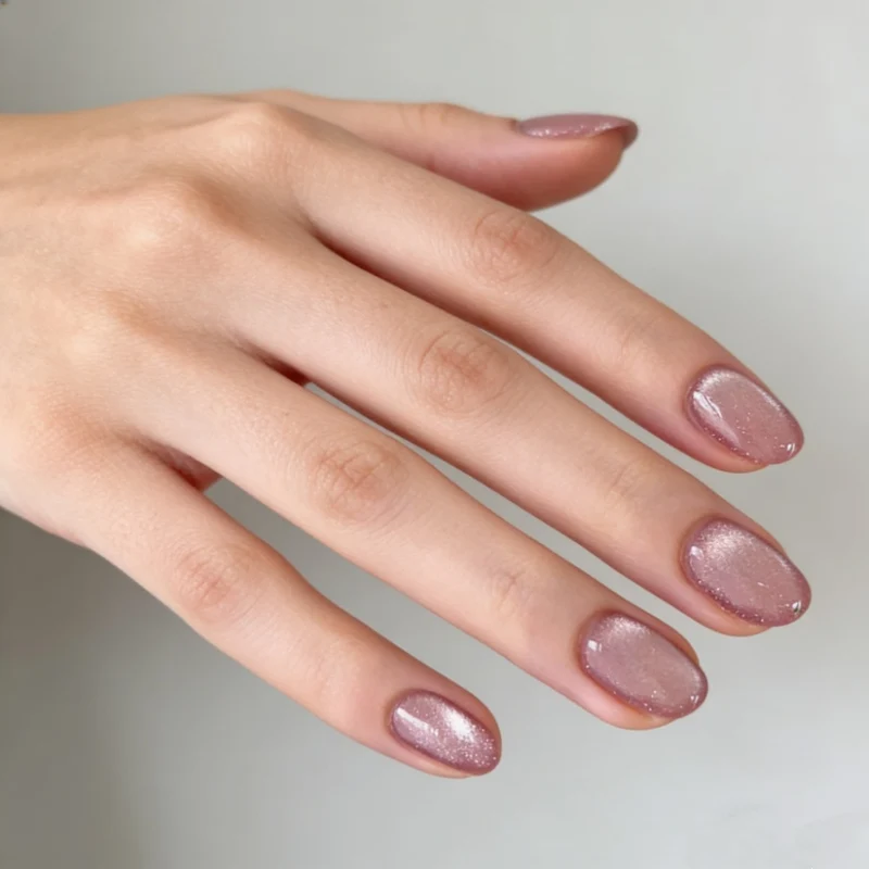 Glänzende Nagelkunstverzierungen