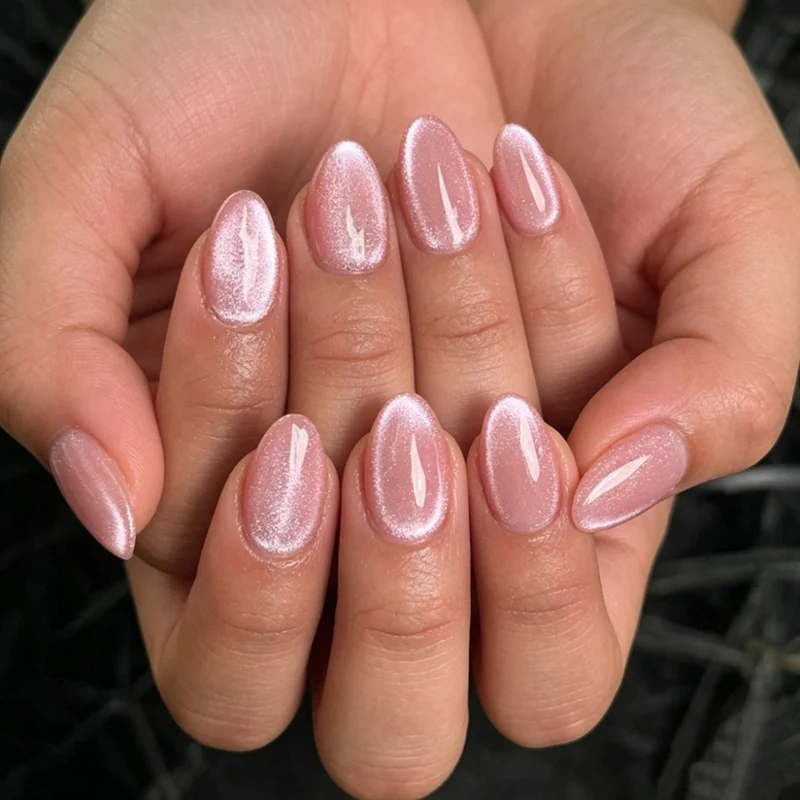 Glitzernde Ombre-Gel-Nagelverbesserungen