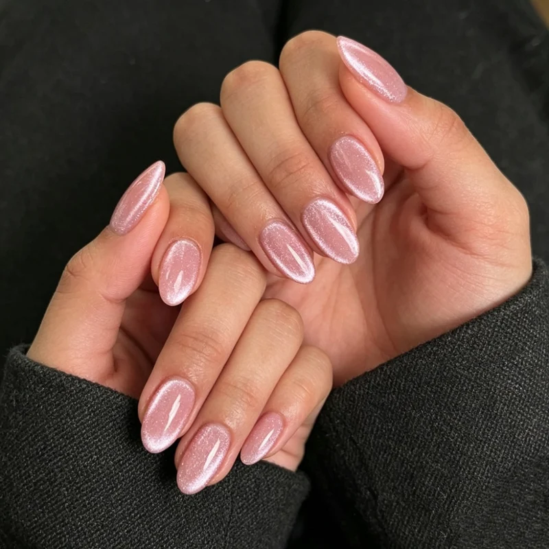 Glitzernde Ombre-Gel-Nagelverbesserungen