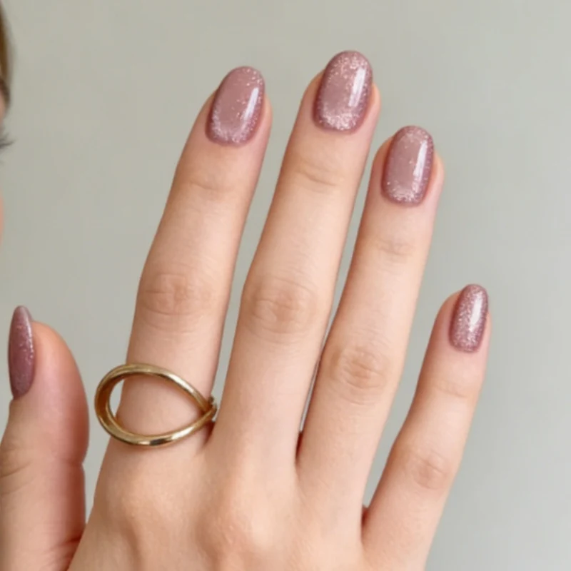 Glitzernde Nagelkunst Erweiterungen