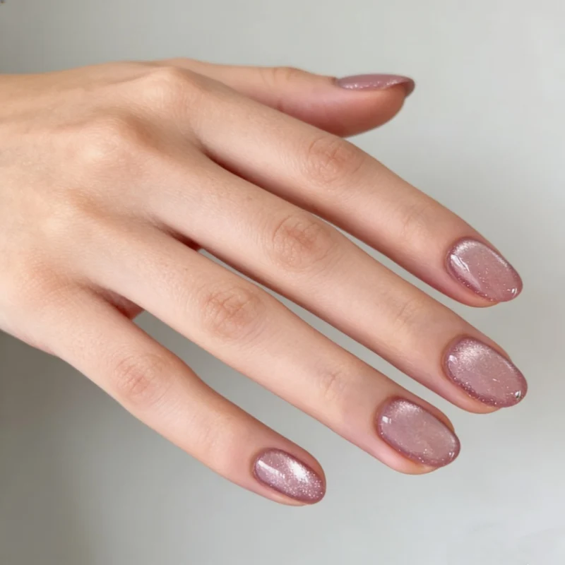 Glitzernde Glänzende Nagelverbesserungen
