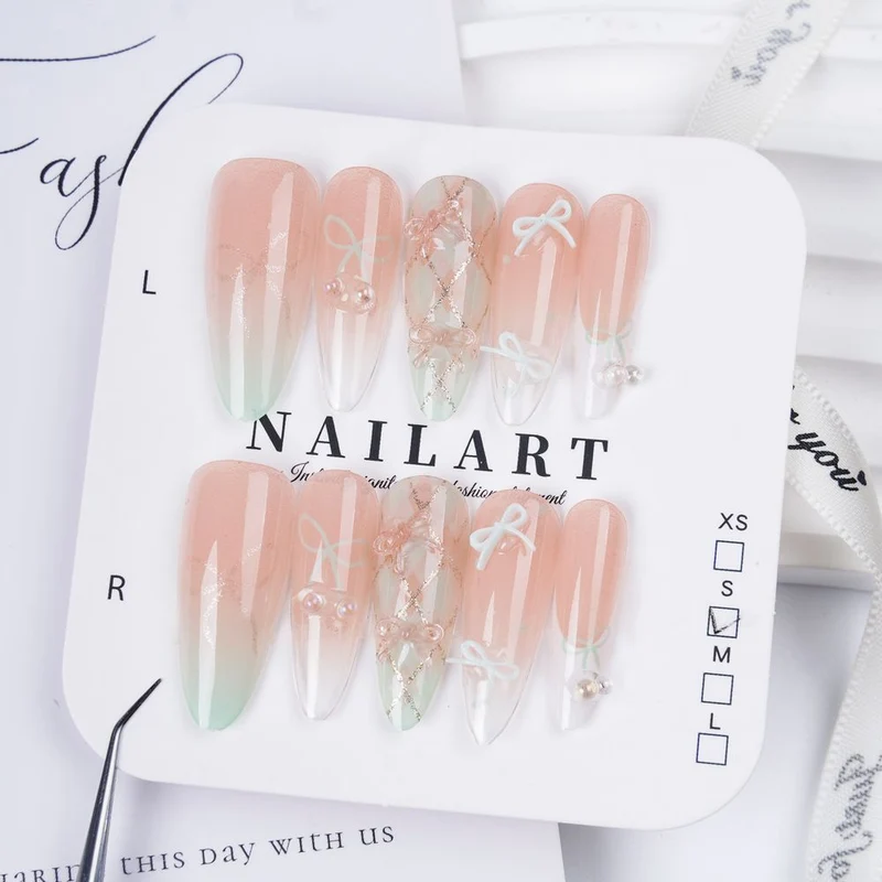 Premium Dekorativer Nagelkunst Set