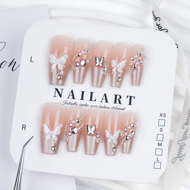 Premium Dekorativer Nagelkunst Set