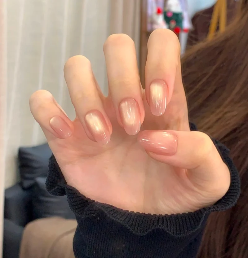 Ombre Acryl Nagelverstärkungen