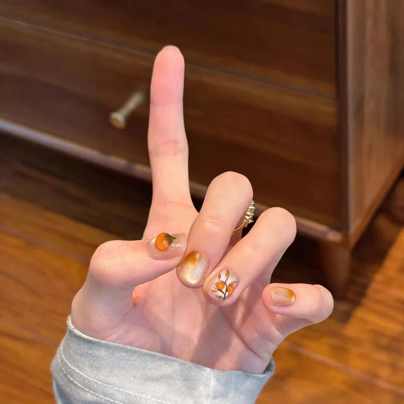 Elegante lange Stiletto-Nagelverstärkungen