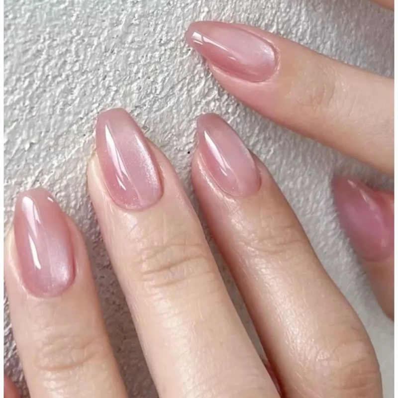 Elegante Glitzer-Mandel-förmige Nagelverstärkungen