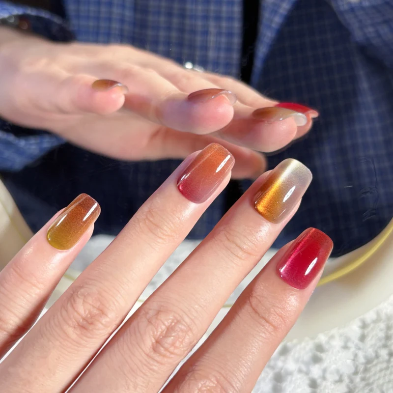Dekorative 3D Glitzer Stiletto Nagelverstärkungen