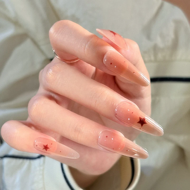 Künstlerische Stiletto Nagel Kunst Verbesserungen