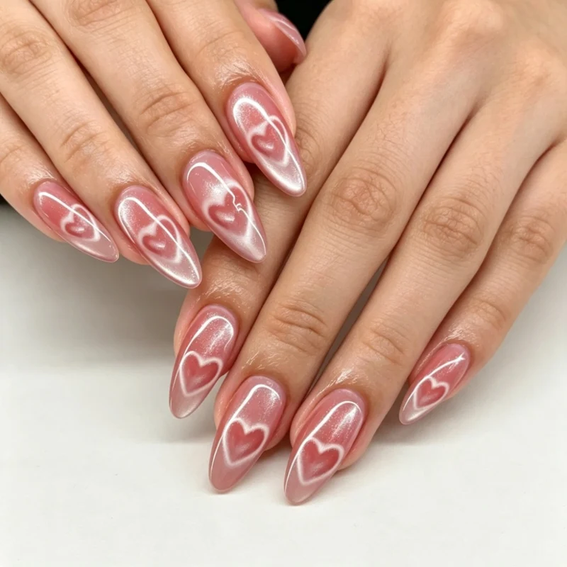 Festliche saisonale Nagelkunstverschönerungen